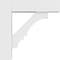 Ekena Millwork Standard Balboa Architectural Grade PVC Bracket With Block Ends, 5"W x 18"D x 18"H BKTP05X18X18BOA05 - alternate 4